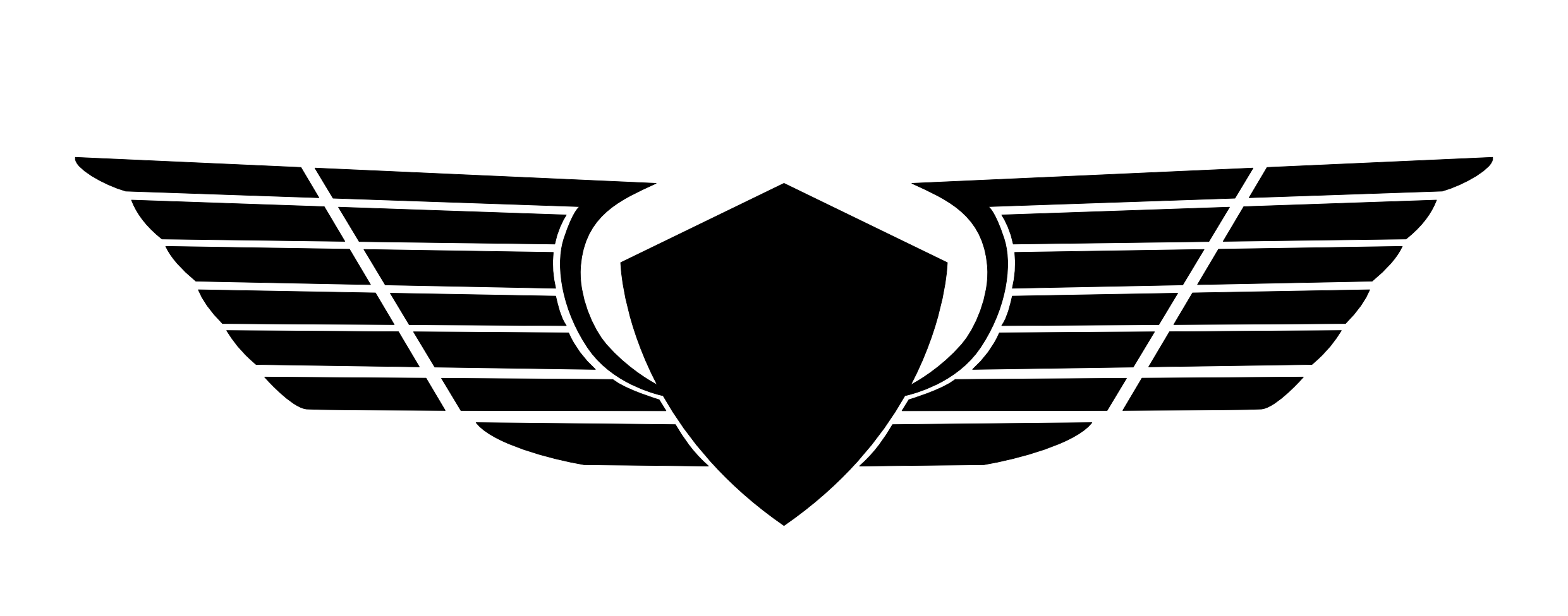 Insigne ailé — logotype héraldique